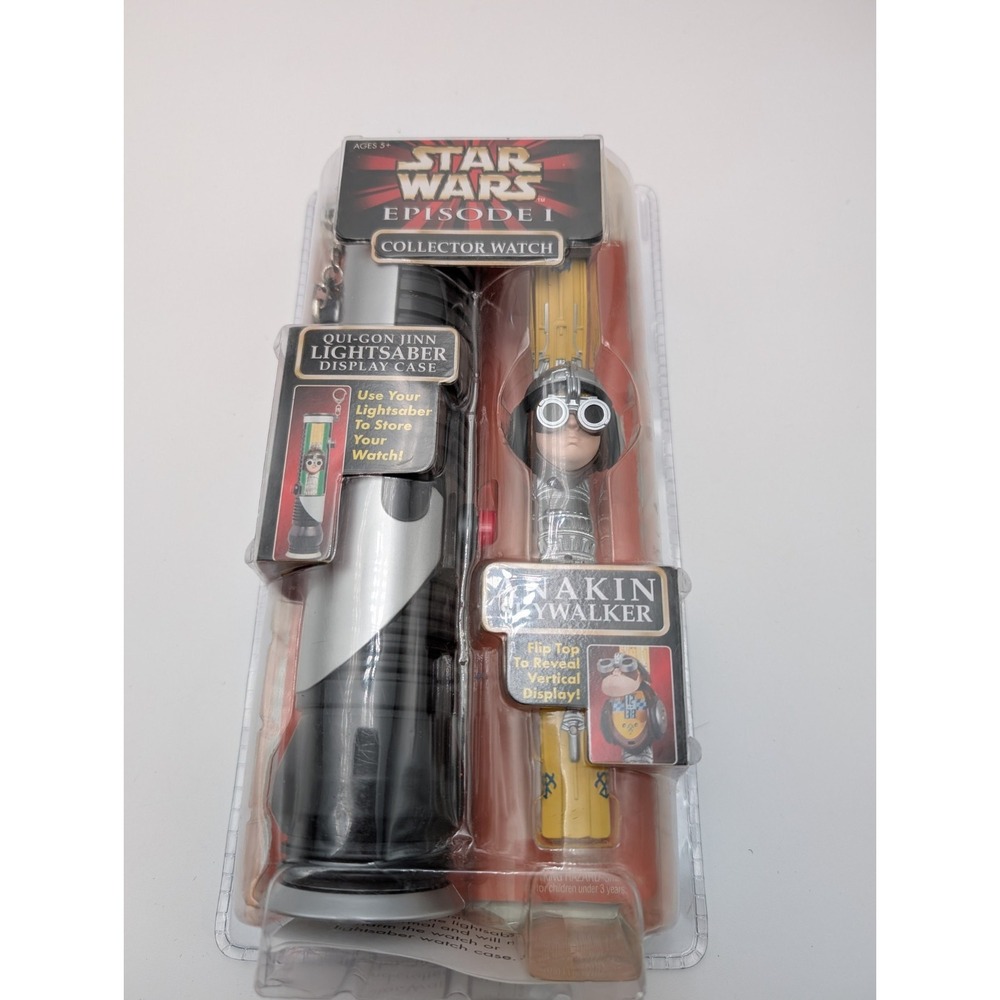 HOPE Star Wars Episode 1 Anakin Skywalker Lightsaber Collector Watch New